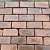 P026, Oude Gebakken Klinkers, Platkeiformaat, Rood-Bruin