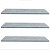 Vijverrand 100x25x3 cm Dark Grey (6 zijdes verzoet, 8 facetranden)