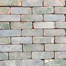 V03, Oude Gebakken Klinkers, Dikformaat, rood-bruin