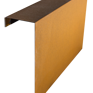 Corten Overzetstuk 1000x450x120mm