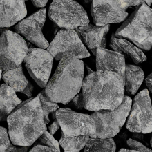 Basalt Brokjes zwart 56-75mm mini bag 500 kg