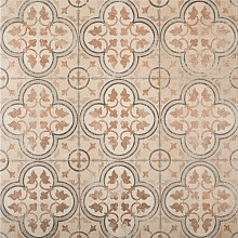 Mosaic Brown, Bruin, 60 x 60 x 3cm