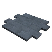 Metro vlaksteen 20x30x4 antraciet