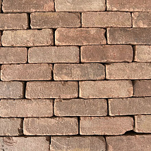 V18, Oude Gebakken Klinkers, Dikformaat, Rood-Bruin