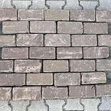 V50, Oude Gebakken Klinkers, Keiformaat, Rood-Bruin