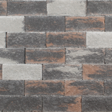 Wallblock Split Texels Bont 12x12x30