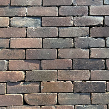 V19, Oude Gebakken Klinkers, Dikformaat, Rood-Bruin