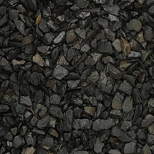 25 kg Canadian Slate zwart 10-20 mm